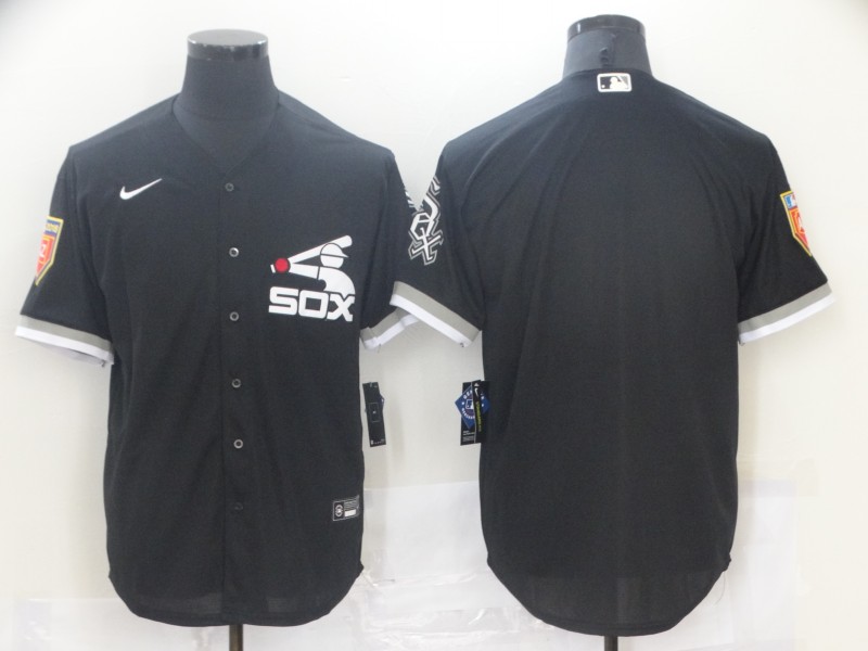 Men Chicago White Sox Blank Black Nike 2021 Game MLB Jersey